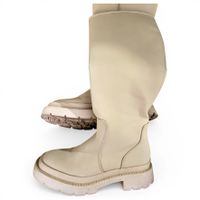 Damenstiefel, Gr. 39, Kunststoff 