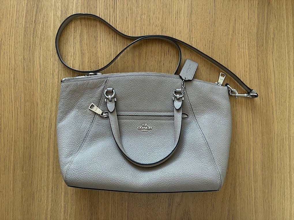 Taschen für Damen: Coach Prairie Satchel beige/taupe – Gebraucht aus Brunnen von jenniejakobs 3