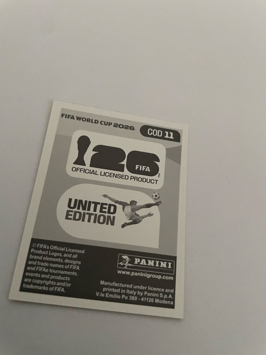 Panini Sammelbilder & Trading cards: FIFA WM 2026 Samuel Moutoussamv COD 11 – Neu (gemäss Beschreibung) aus Winterthur von Cobraforce 1