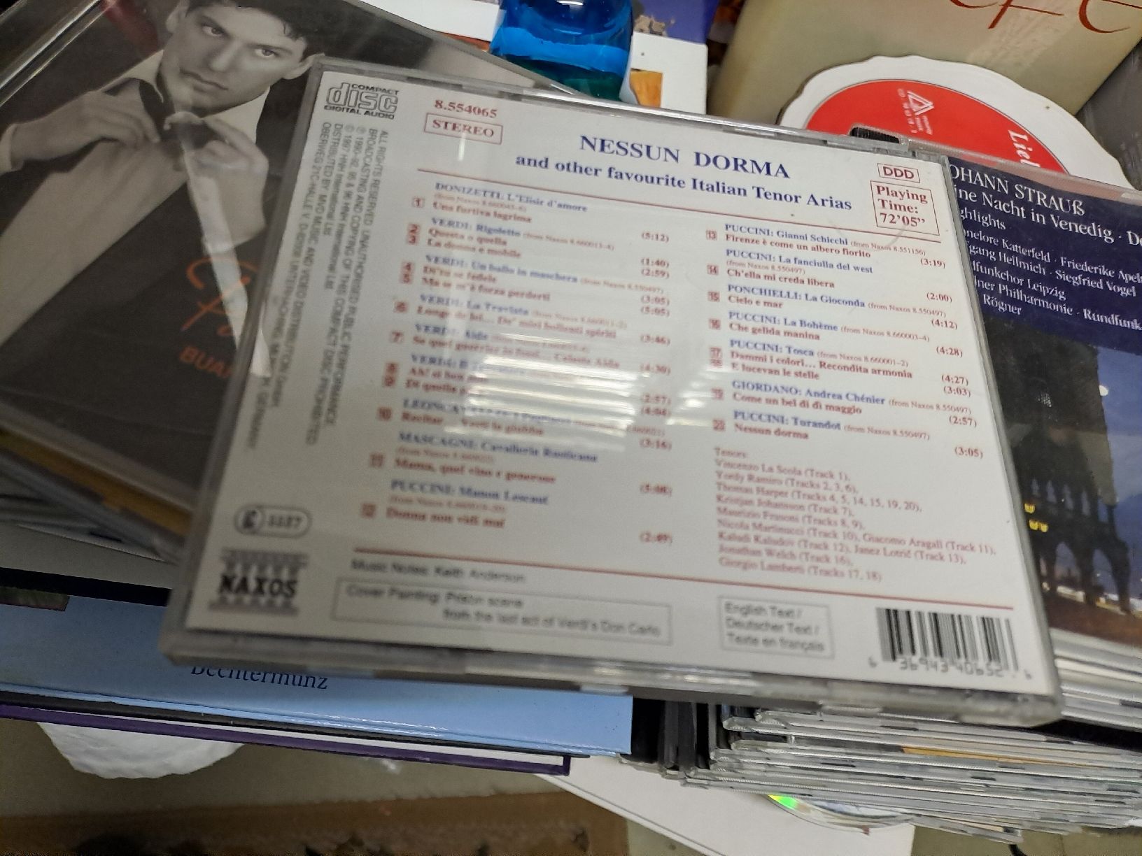 CD: Nessun Dorma - Italian Tenor Arias - CD – Usato da Zürich venduto da Schoebi19 4