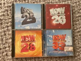 4x Now - That‘s What I Call Music (25/26/28/33)