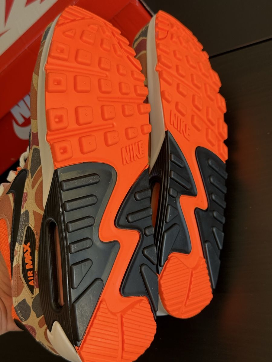 Nike Herrenschuhe: Nike Air Max 90 Duck Camo Orange - Gr.43  – Neu und originalverpackt aus Wallbach von Nenex 5