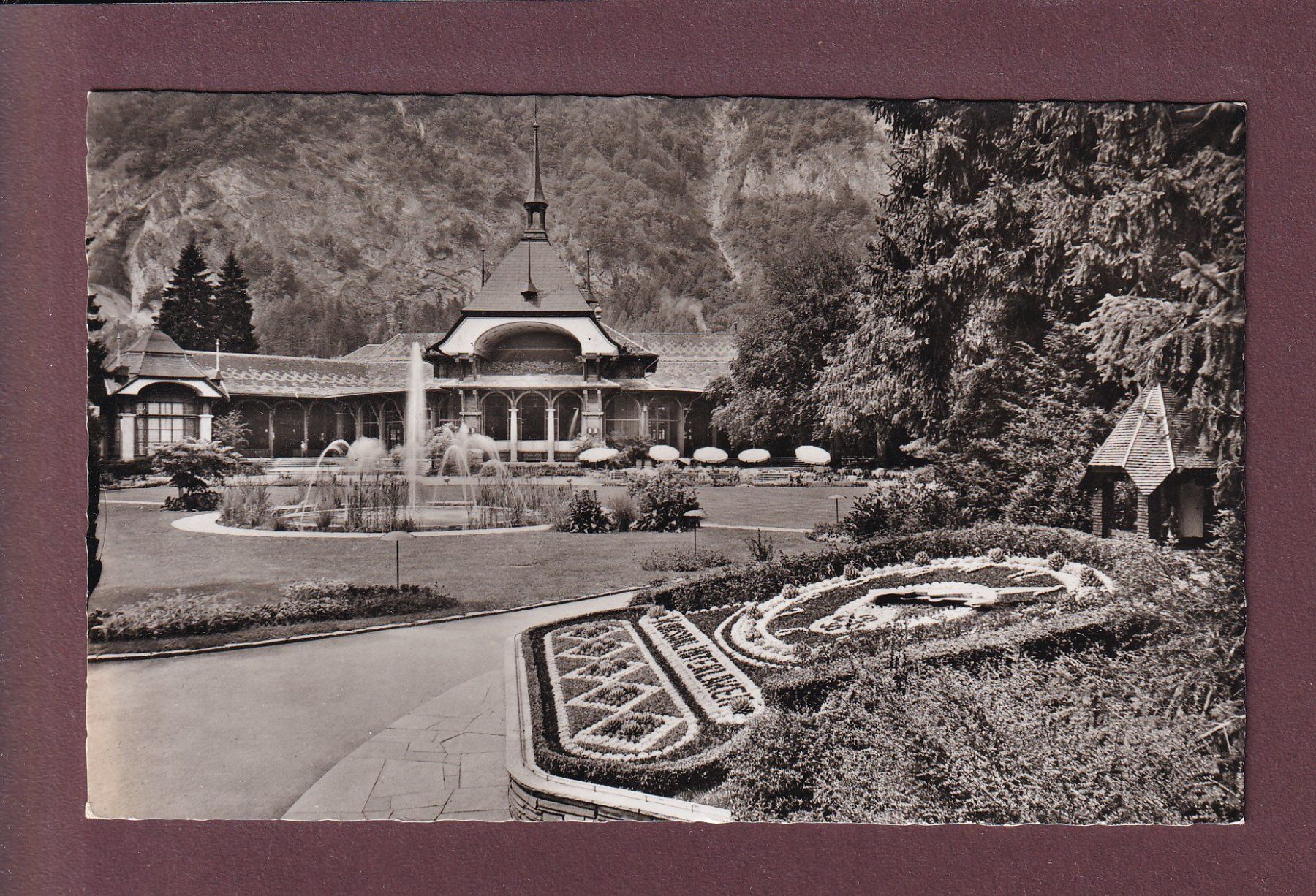 Cartoline postali: INTERLAKEN - Kursaal – Usato da Pully venduto da nicecards