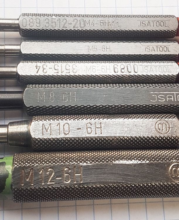 HBM Blindklinkmoertang voor in de Accuboormachine M3 - M8