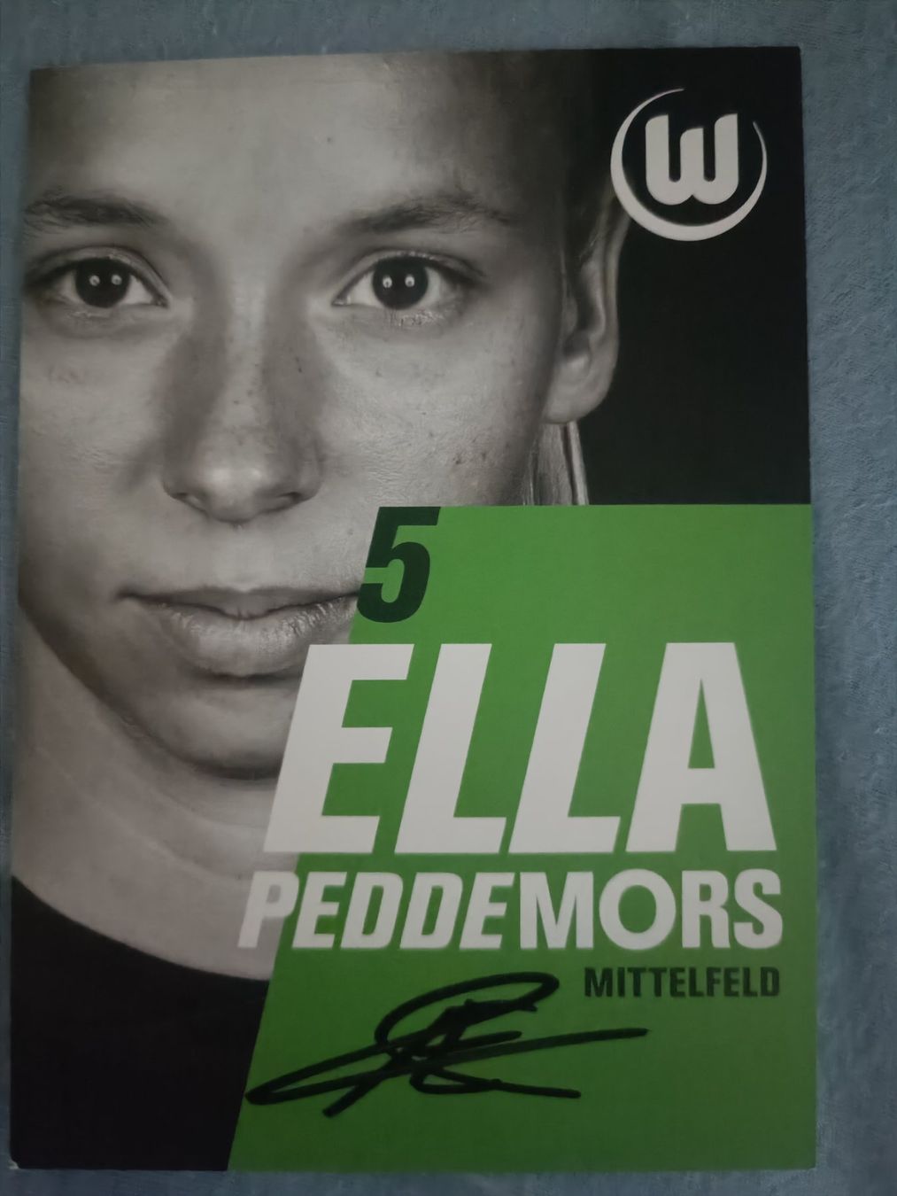 Autografi: Ella Peddemors - NED - Handsigniert – Usato da Menziken venduto da Artographs