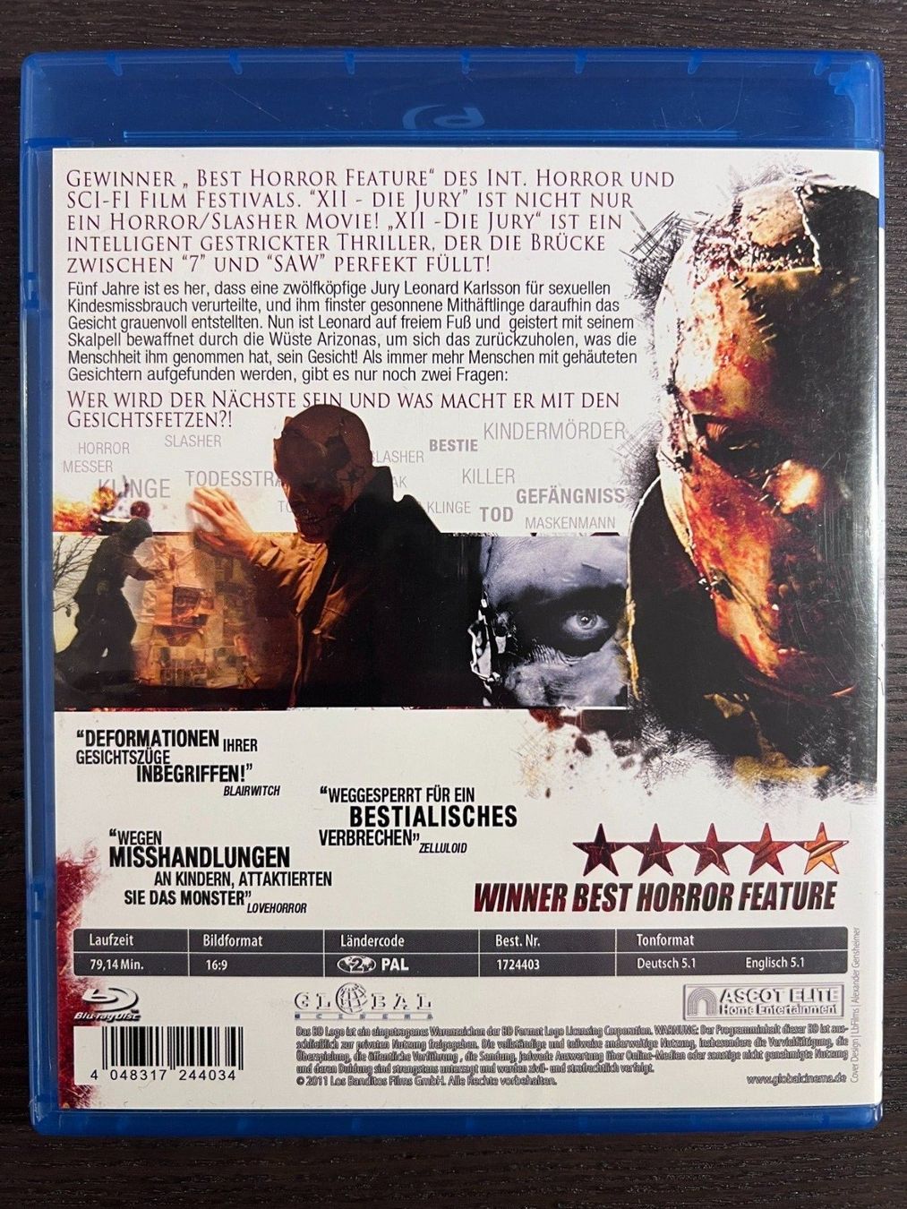Tutti i DVDs: Twelve - Die Jury 3D – Usato da Zürich venduto da Blu-ray_ZH 1