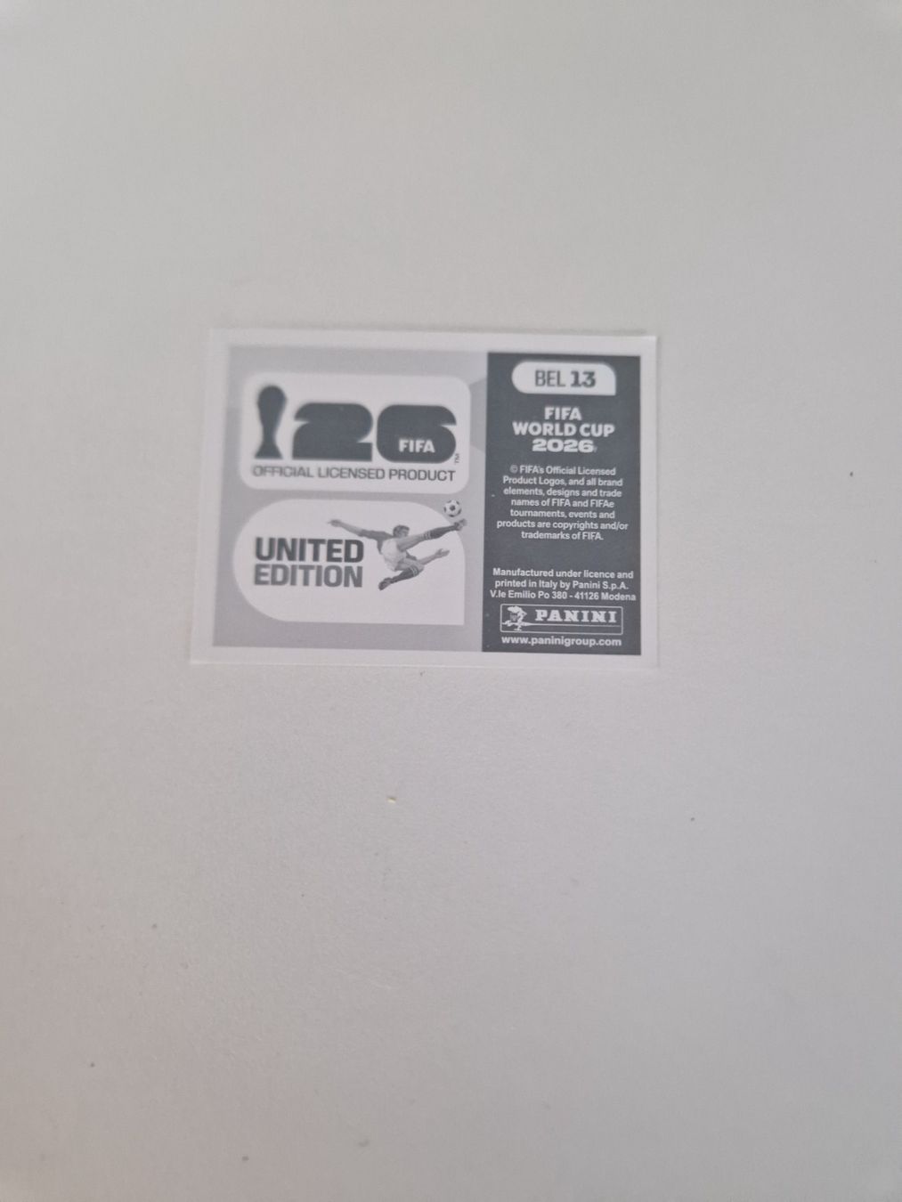 Panini Carte collezionabili: Panini Sticker BEL13 – Nuovo (secondo la descrizione) da Stüsslingen venduto da white_angel86 1