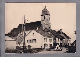 Carte - Photo - Bonfol / Eglise - 1940