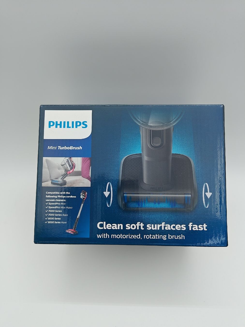 Altro per la casa: Philips Mini TurboBrush, propre et facile à utiliser – Nuovo e nell'imballaggio originale da Courtemaîche venduto da Atelier.tech-Market