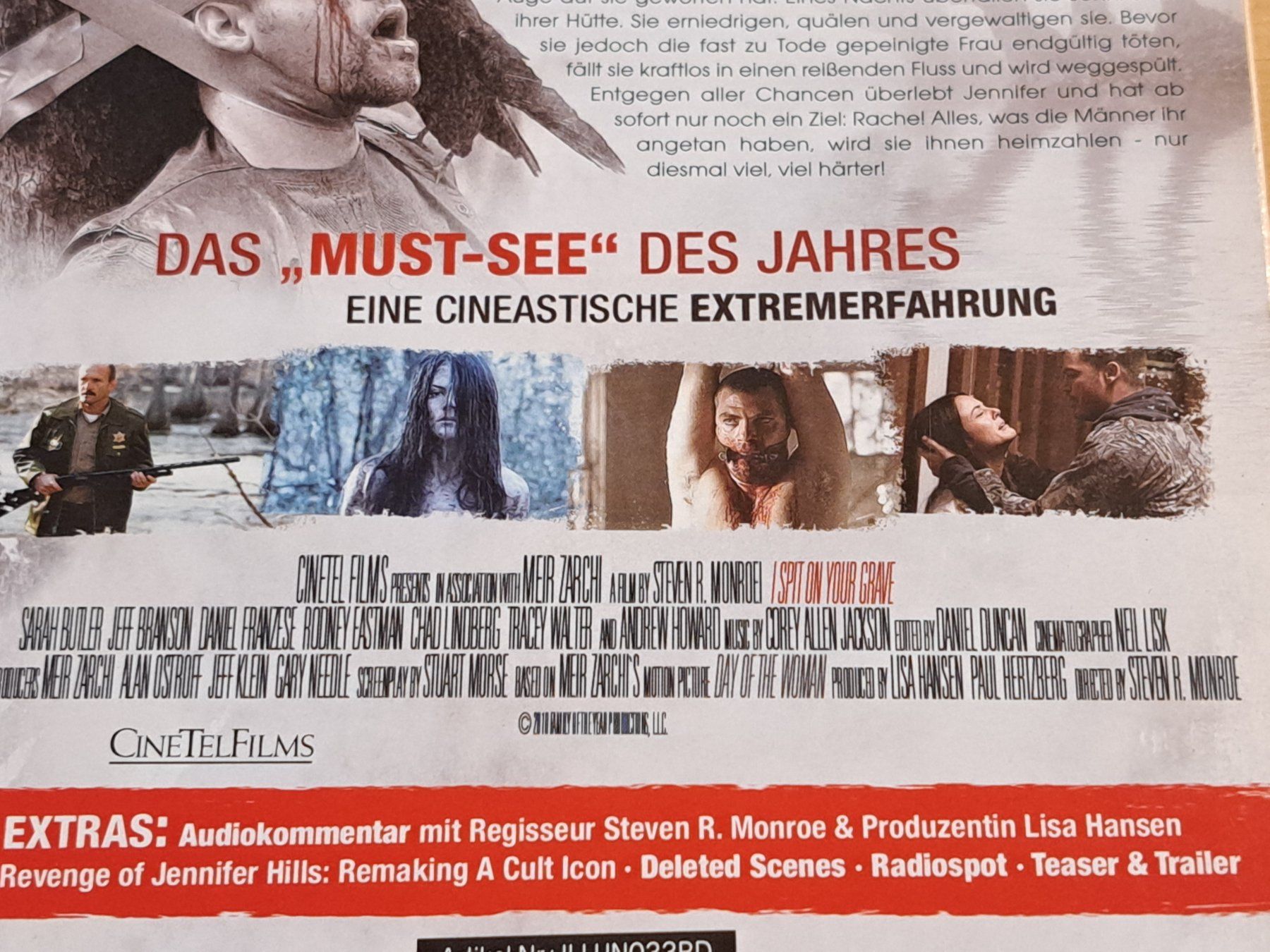 Tutti i DVDs: Blu-ray I Spit on your Grave 1, UNRATED – Nuovo (secondo la descrizione) da Unterseen venduto da Kanica 5