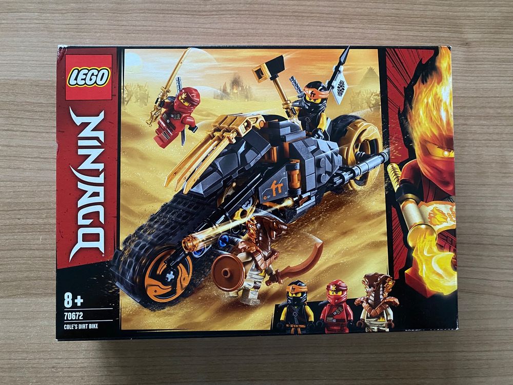💥LEGO Ninjago 70672 Coles Offroad-Bike NEU (Neu und originalverpackt ...