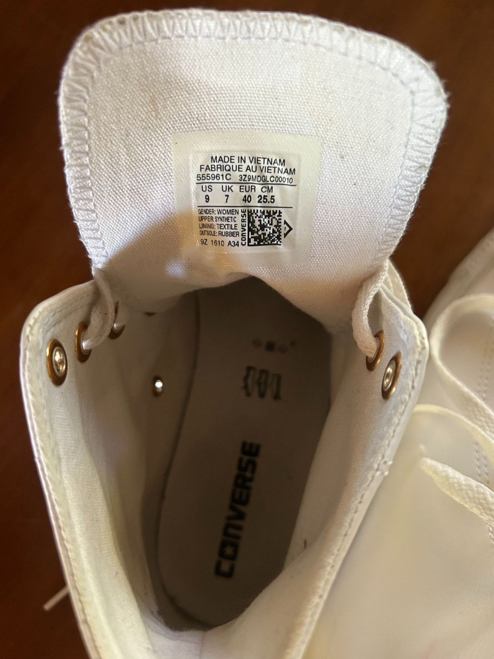 Converse Scarpe da donna: Converse Sneaker Weiss – Usato da Lohn-Ammannsegg venduto da Gurmetica 2