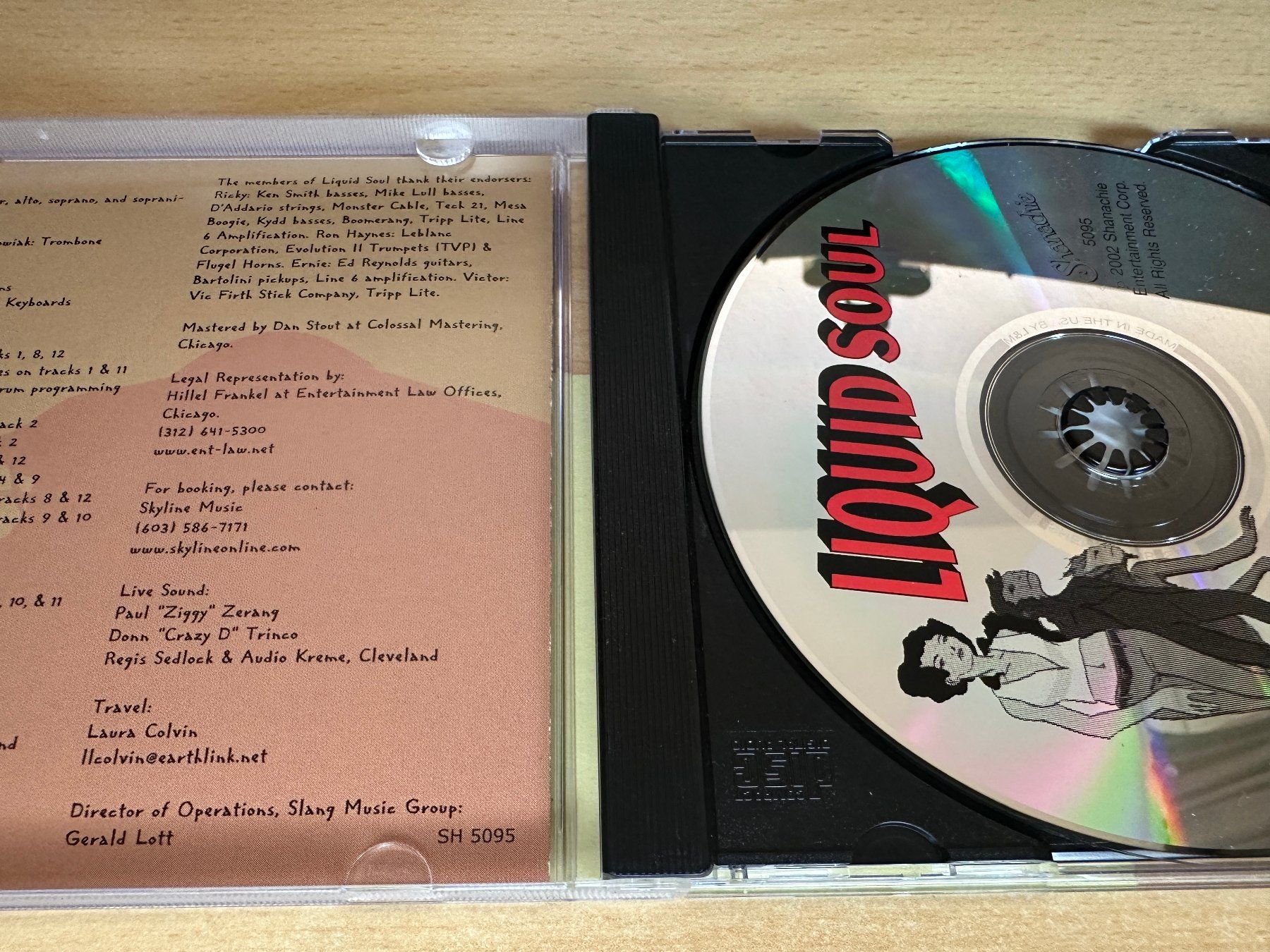 CD: Liquid Soul – Evolution – Usato da Rikon im Tösstal venduto da Alpenmutz 2
