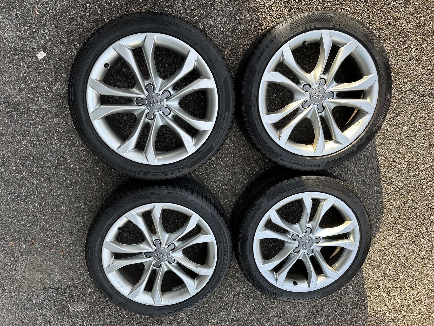 Audi Pneumatici & Ruote complete: Originale Audifelgen A4/S4 B8 – Usato da tann venduto da M-Performance 1