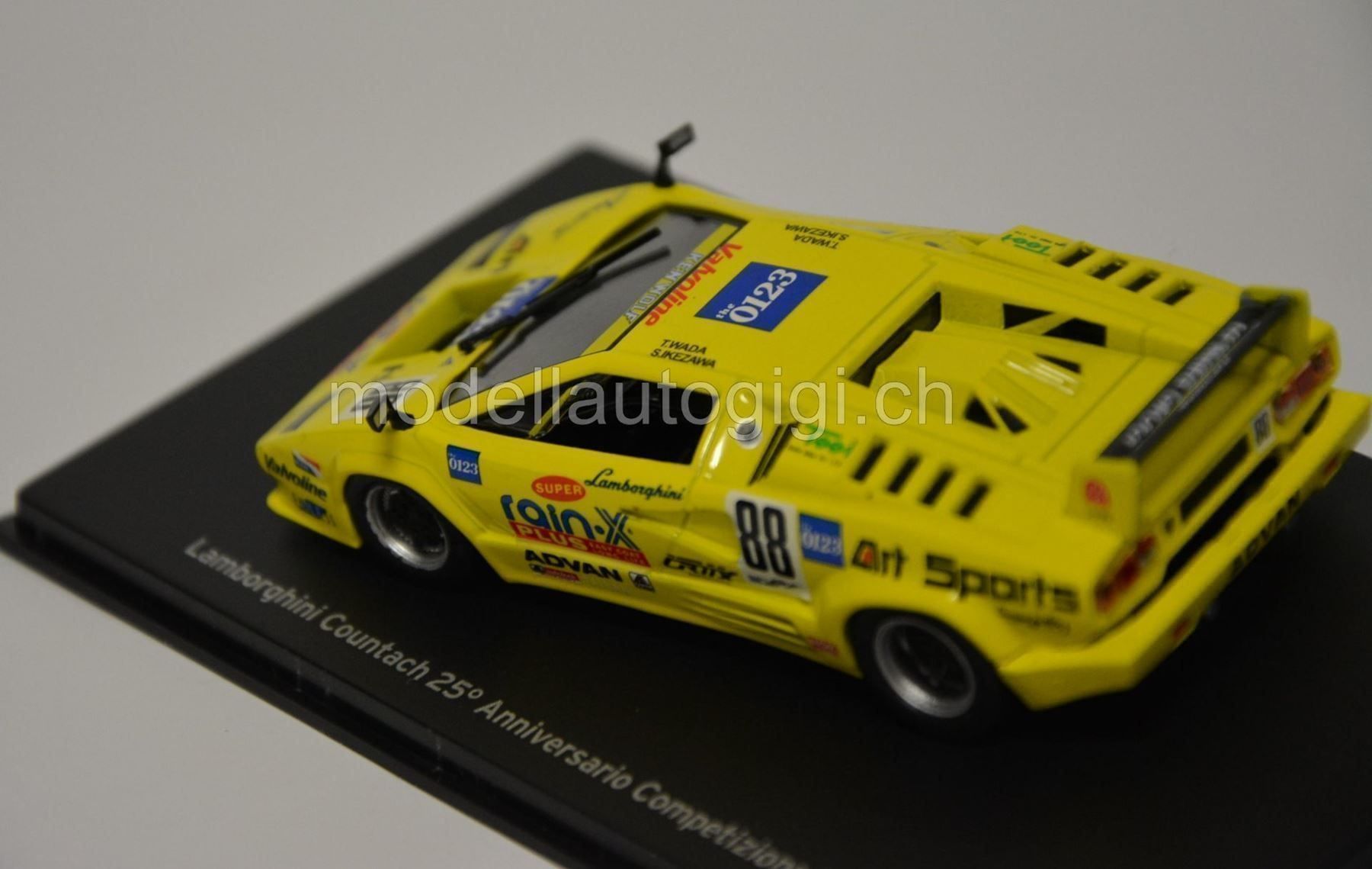 Lamborghini Modellautos: Lamborghini Countach 25° Anniv. 1:43 – Neu und originalverpackt aus Goldach von Feivel9 7