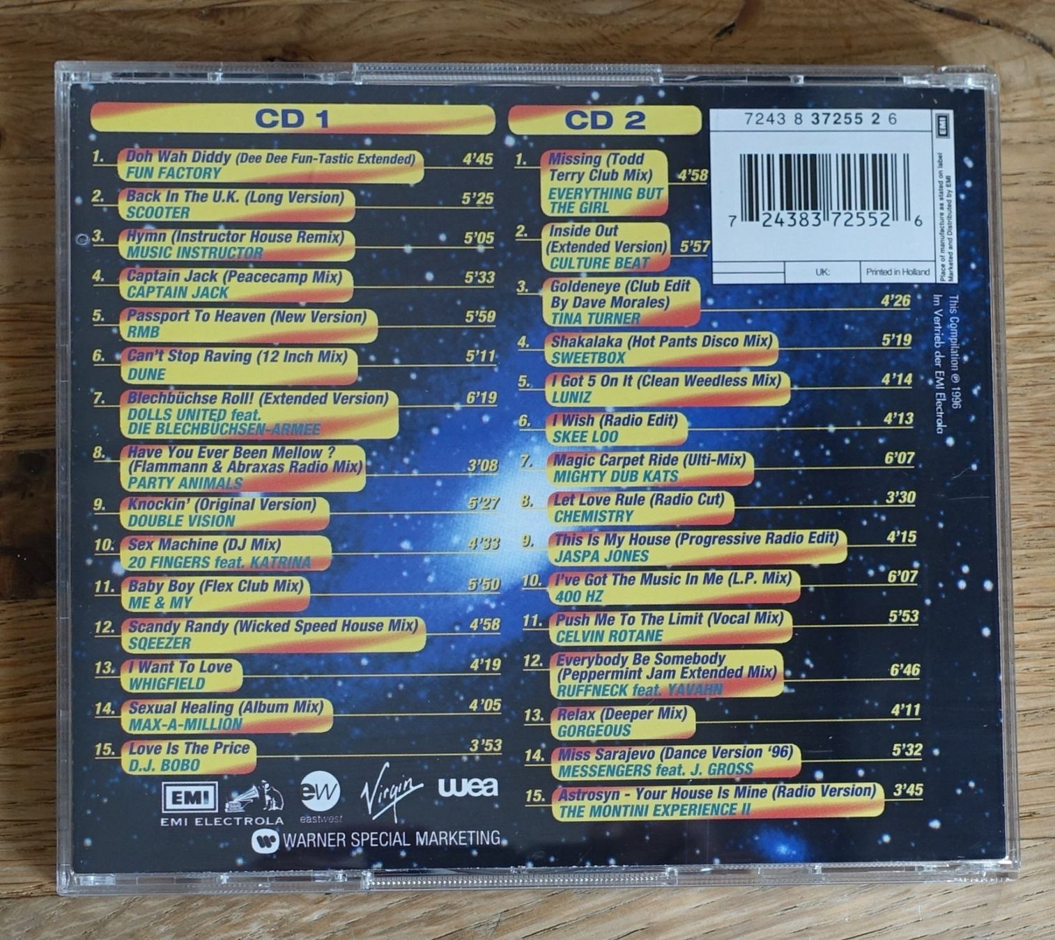 CD: Dance Max 18 (2 CDs) - F13 – Usato da Sessa venduto da fraenklishop 1