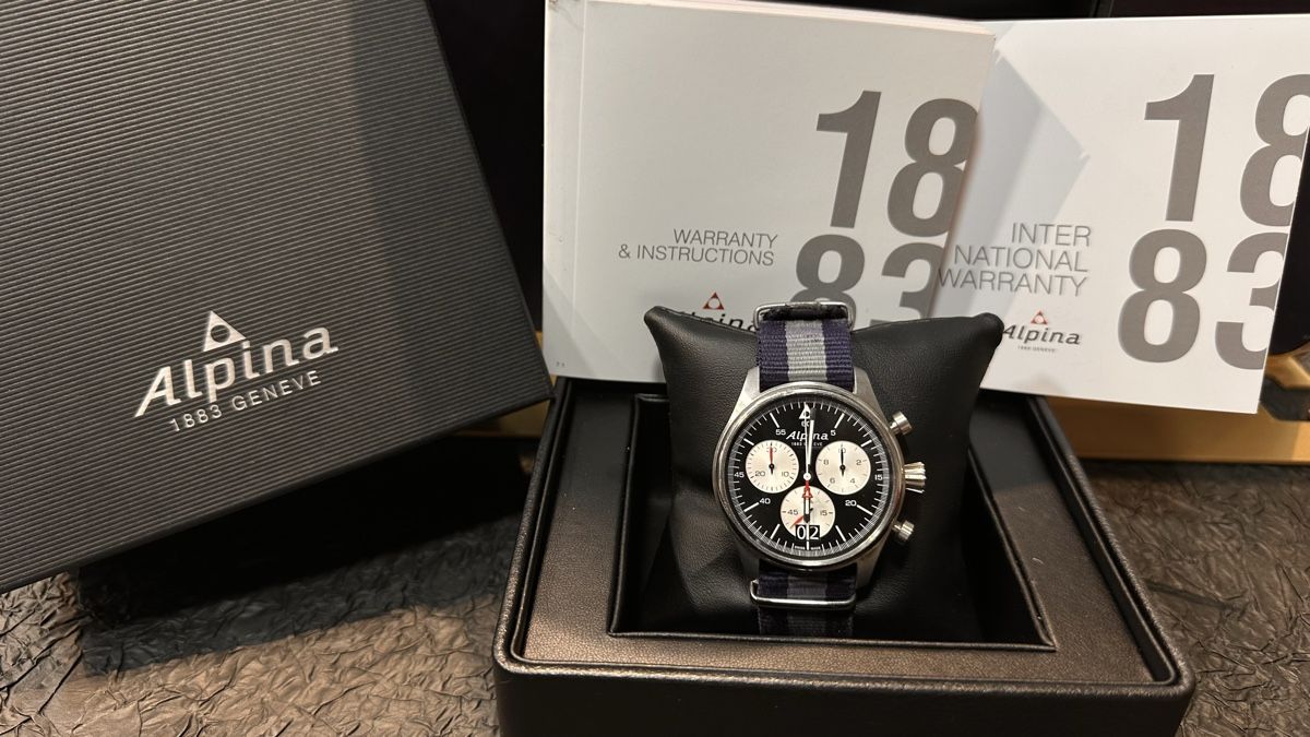 Alpina Uhren: Alpina Chronograph Herrenuhr – Gebraucht aus Wallisellen von Juwelier_Aurum