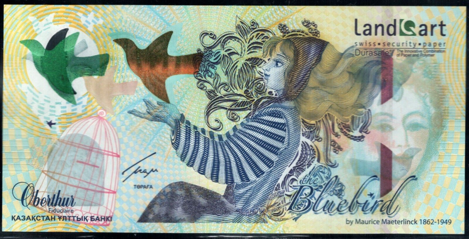 Banconote: HYBRID Test Note Landqart - Bankfrisch – Usato da Zürich venduto da Polarcita