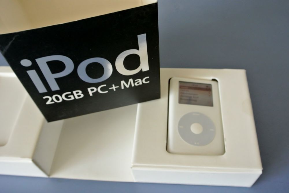 Apple iPod Classic 4. Gen. orig. ZUBEHÖR & def. iPod & ovp (Gebraucht ...
