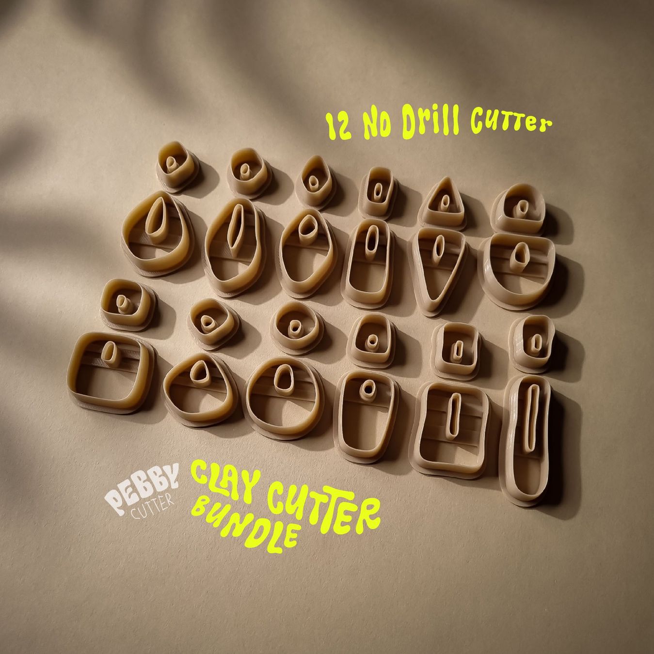 Kit bricolage: Fimo Ausstecher, Polymer Clay Cutter, Ausstecher Set Nr.6 – Nuovo (secondo la descrizione) da Embrach venduto da PebbyCutter