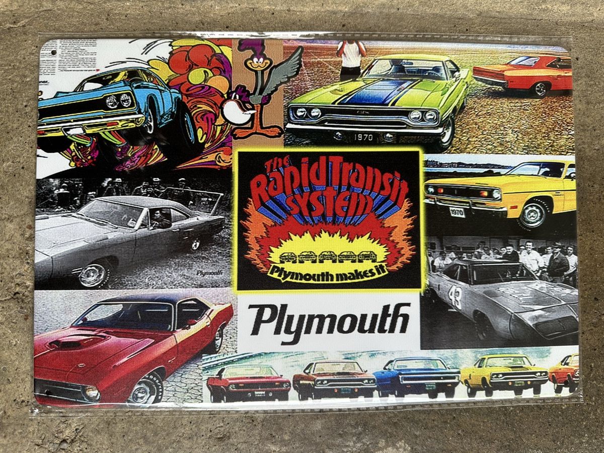 Schilder: Plymouth mopar muscle car Oldtimer Classic – Neu (gemäss Beschreibung) aus Reinach AG von rares75