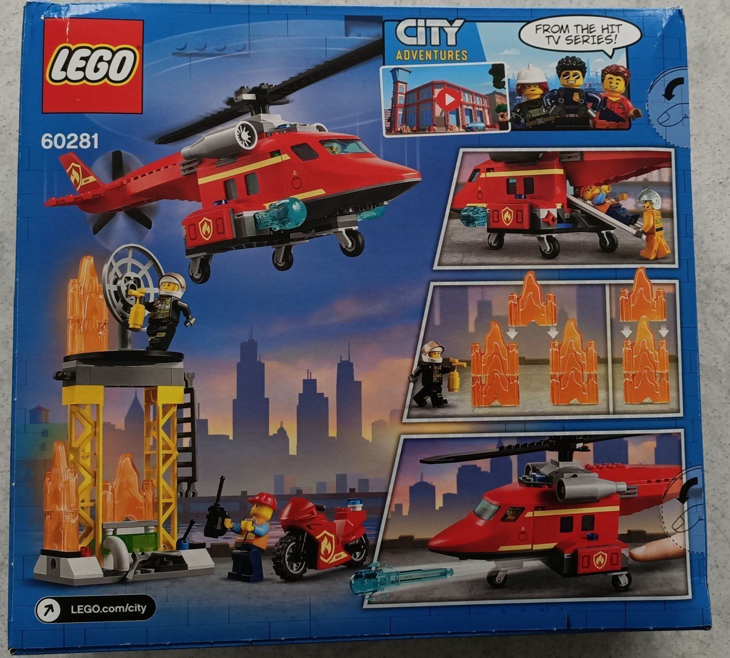 Lego Kit di costruzioni: Lego 60281 Feuerwehrhubschrauber – Nuovo e nell'imballaggio originale da Werthenstein venduto da Luzernerdeal 1