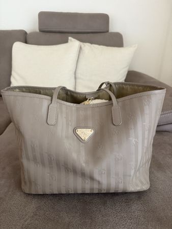 Tasche Shopper Bern grau/taupe