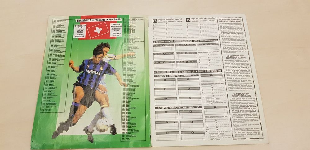 Panini Album Schweizer FOOTBALL 94, Komplett + 1 Tüte | Acheter Sur Ricardo