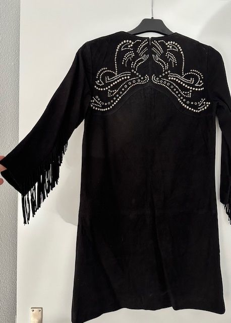 Isabel Marant Vestiti: Isabel Marant suede boho dress – Usato da Dallenwil venduto da ZD2019 1