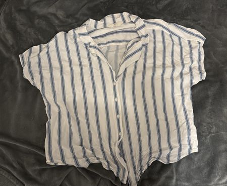 H&M Bluse, gestreift, Grösse 36