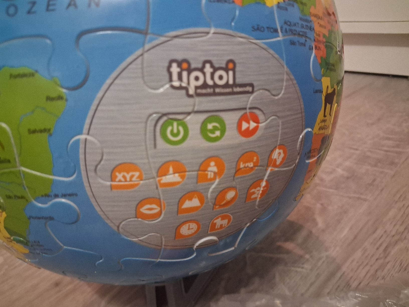 Tiptoi Spiele: Tiptoi Puzzleball Globus mit Stift gebraucht – Gebraucht aus Thalwil von myandine 1