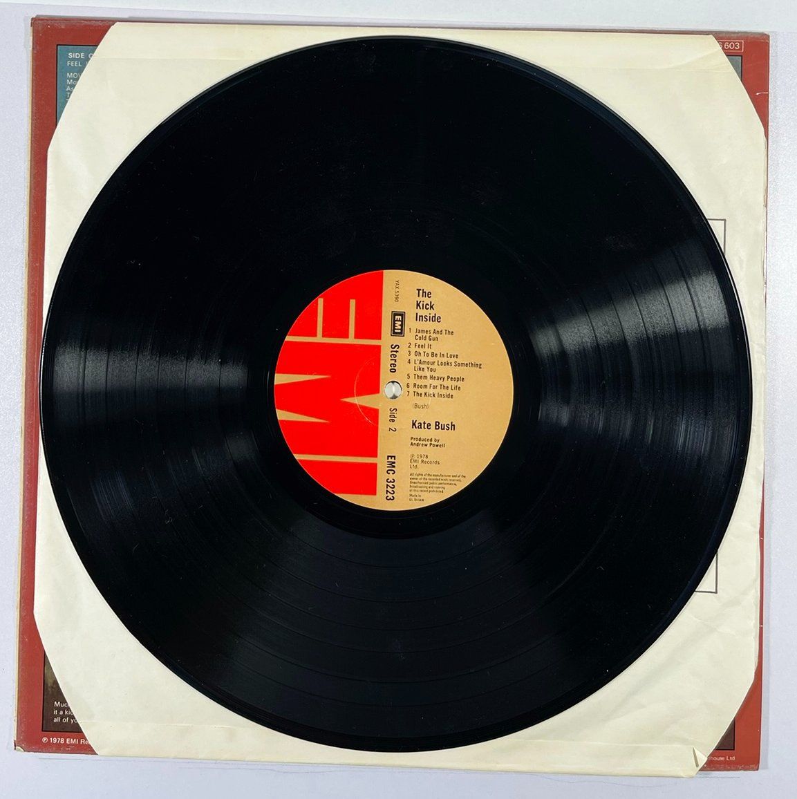 Dischi in vinile: LP: KATE BUSH - The Kick Inside (1978) – Usato da Frenkendorf venduto da Yard-Sale-2000 3