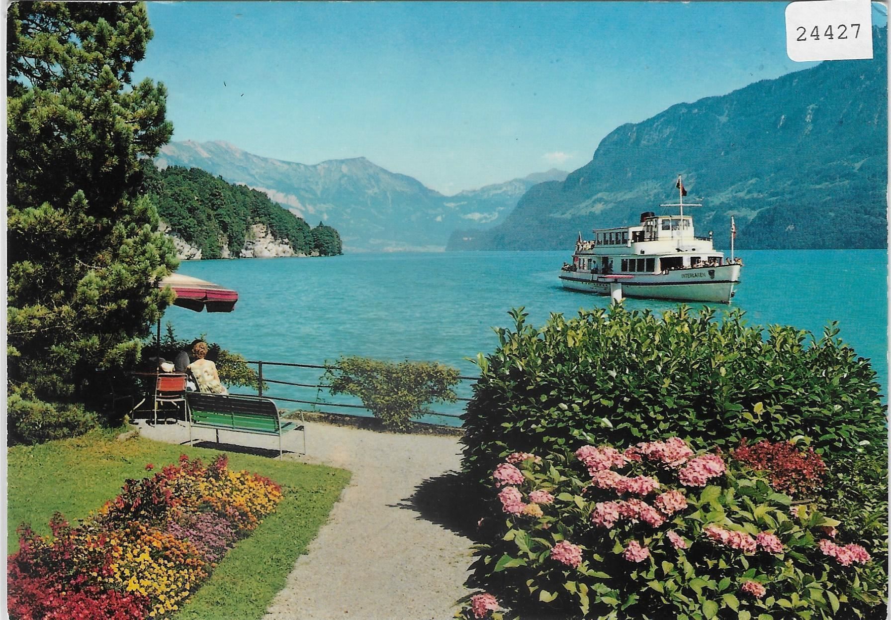 Cartoline postali: Ringgenberg am Brienzersee - Schiff – Antico da Ettingen venduto da Kartenplanet