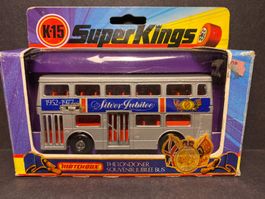Matchbox Super Kings K-15 - The Londoner Jubiläumsbus 1977