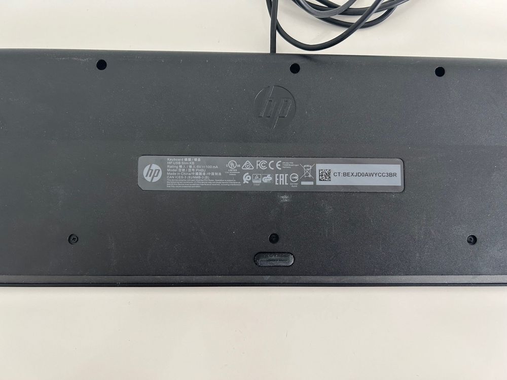 HP - Tastiera USB 664R5AA#ABZ per Pc (Layout Italiano) Colore Nero