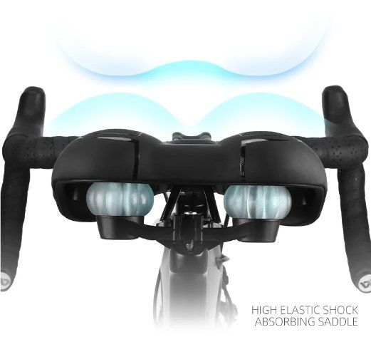 Pezzi di ricambio: Ergonomischer Oversize-Fahrradsattel – Nuovo e nell'imballaggio originale da Geneve venduto da Titi2008 8