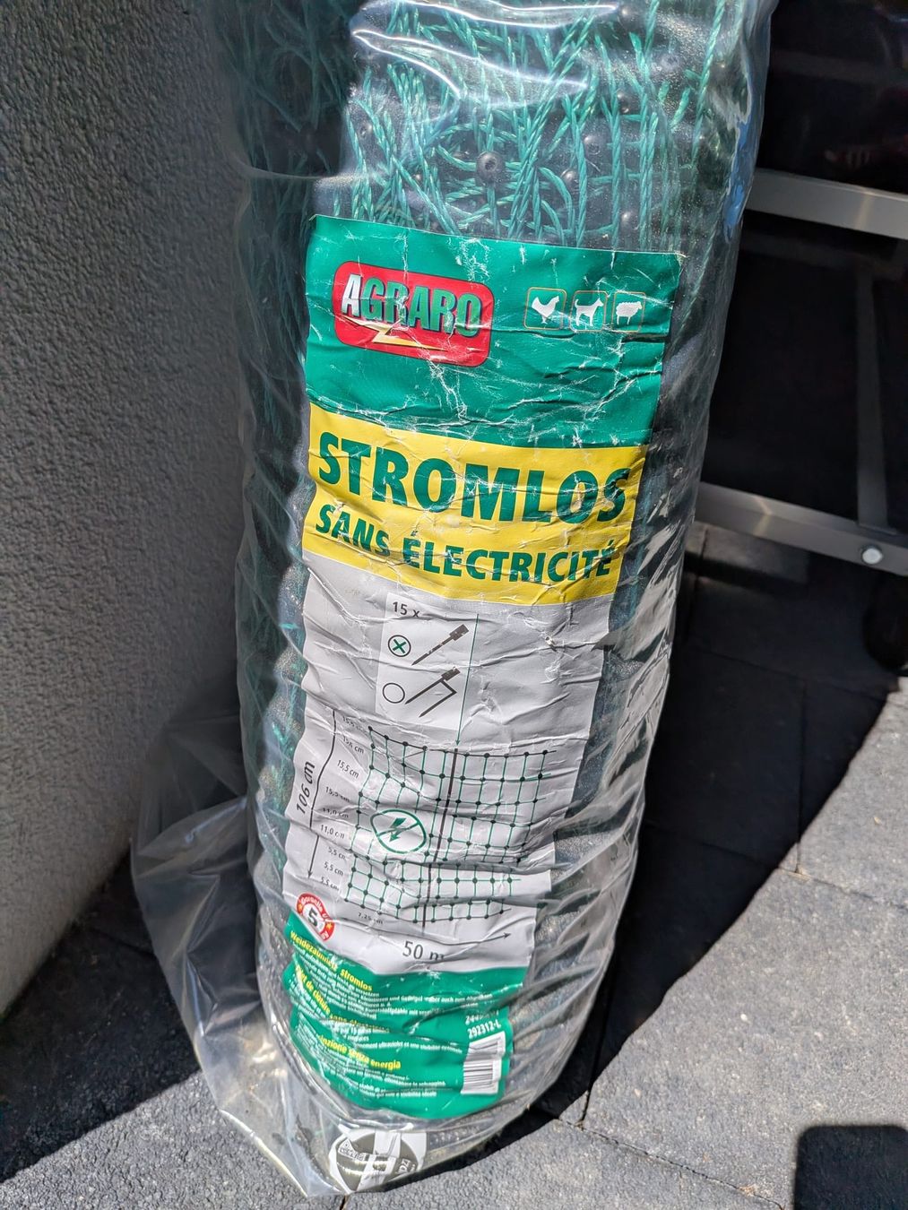 Altre attrezzature per stalle: Weidenetz (stromlos)  – Usato da Grünen venduto da Maikel 1