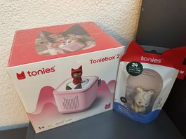 Toniebox 2 rosa OVP + Milas Weihnachtsreise Tonie