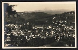 AK Wald /ZH, Ortsansicht mit Kirche