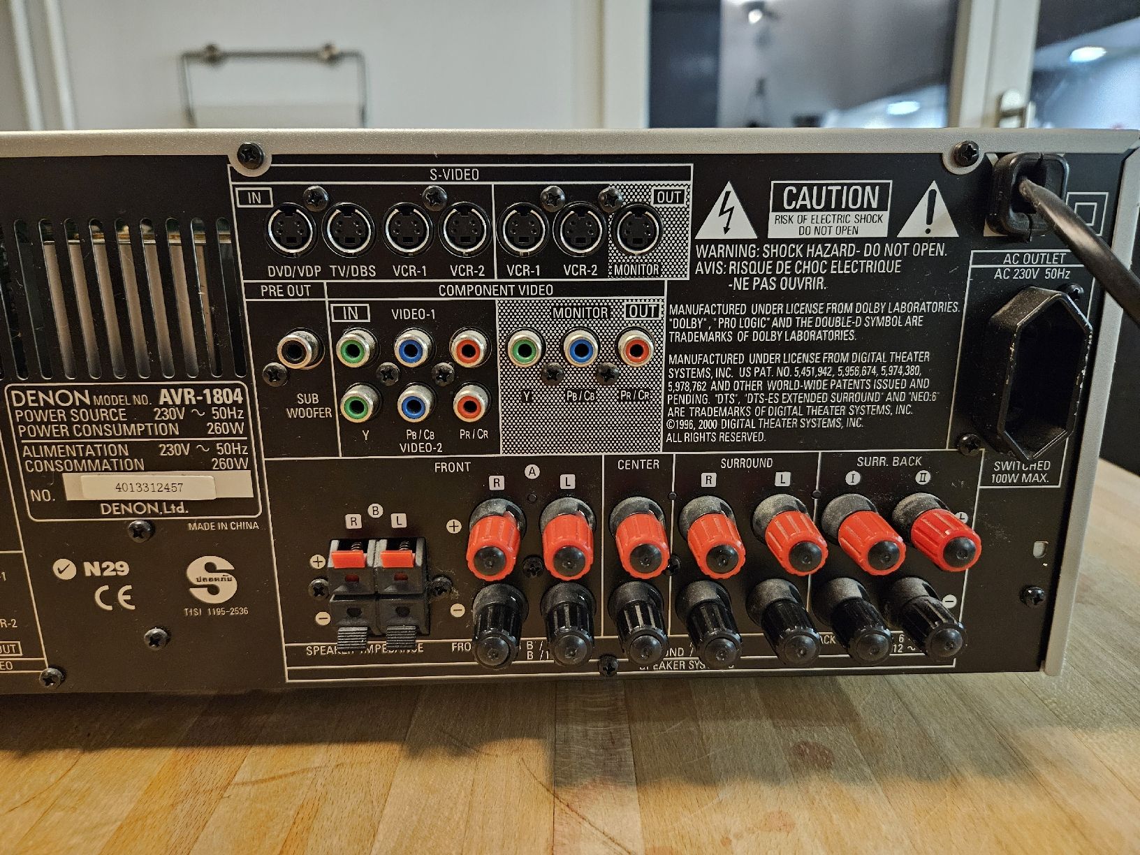 Denon Receiver: Denon AVR-1804 Heimkino Receiver – Gebraucht aus Zürich von Pazzenreich 6