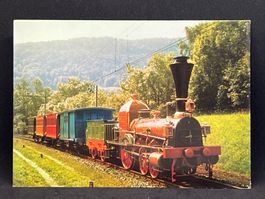 "Spanisch-Brötli-Bahn", 1847 erste Eisenbahn der Schweiz...