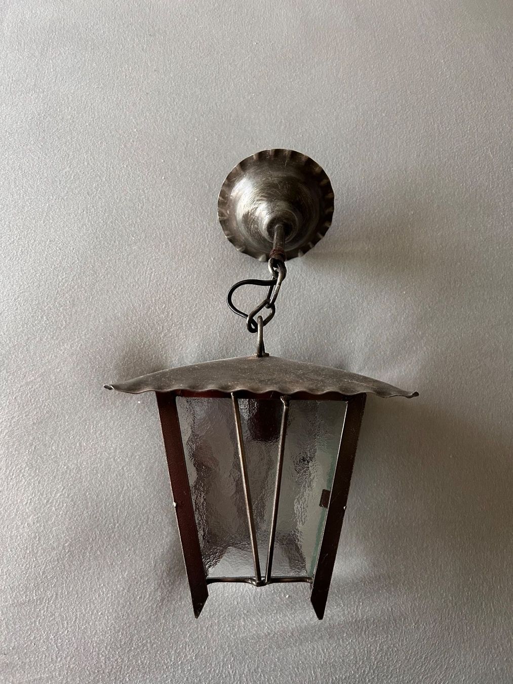 Lampade: Antike Lampe für den Eingangsbereich – Nuovo (secondo la descrizione) da Aristau venduto da WalterM06