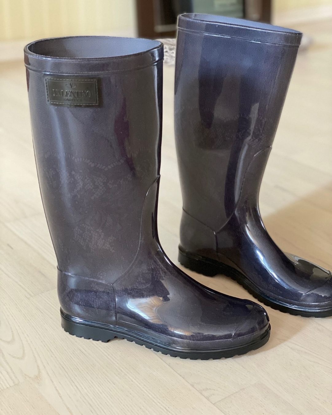 Valentino Scarpe da donna: Gummistiefel Valentino – Usato da Zell LU venduto da AliAli24