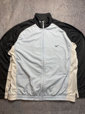 Nike Trainingsjacke Herren schwarz hellblau Grösse XL
