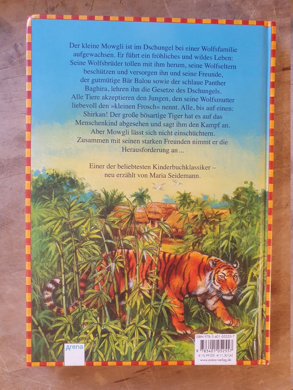 Libri: Das Dschungelbuch Rudyard Kipling Arena – Usato da Zürich venduto da loosebone 4