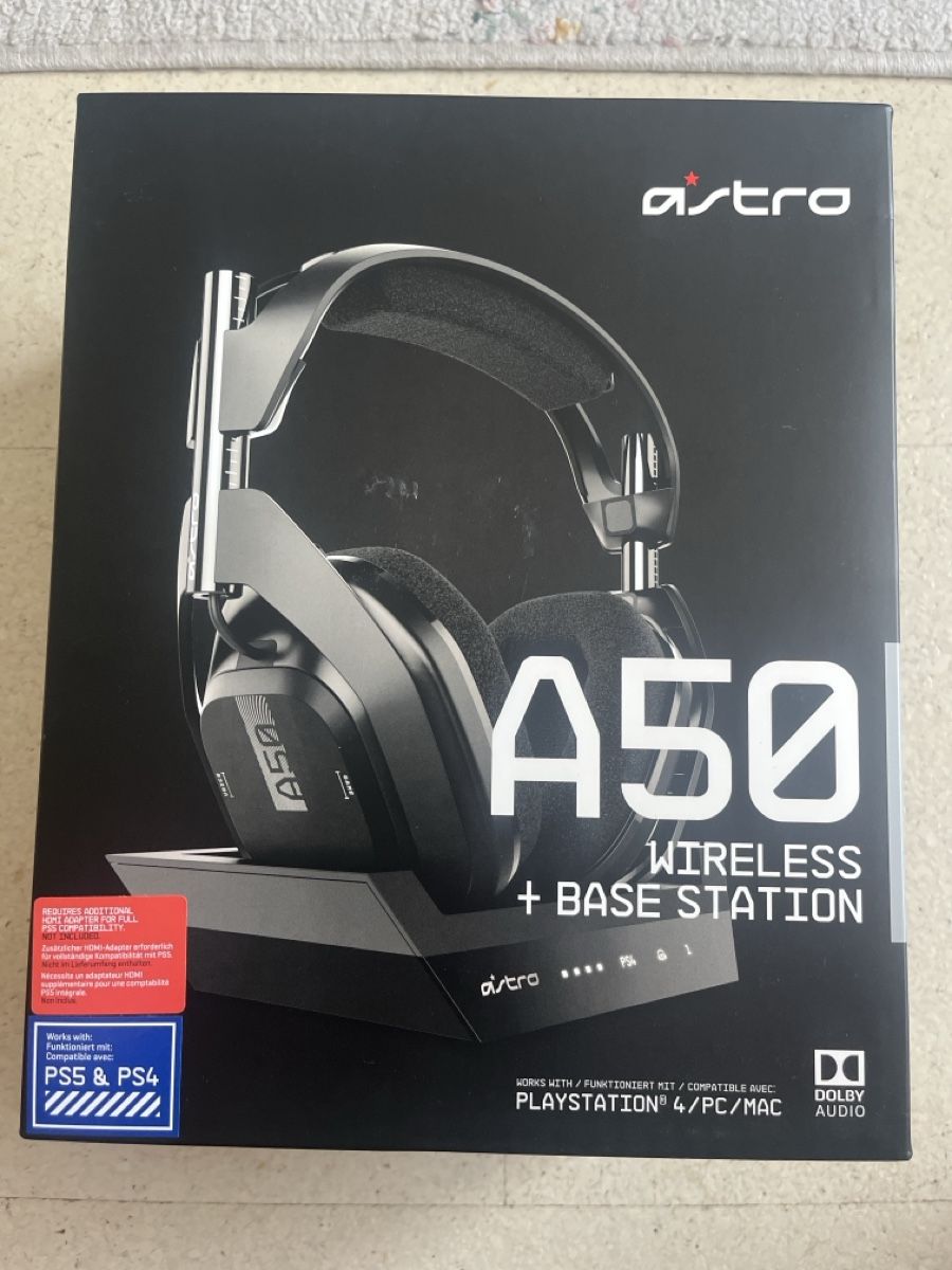 Astro Gaming Cuffie: Astro A50 Wireless Gaming Headset + Base Station – Usato da Bösingen venduto da sve_n5tt