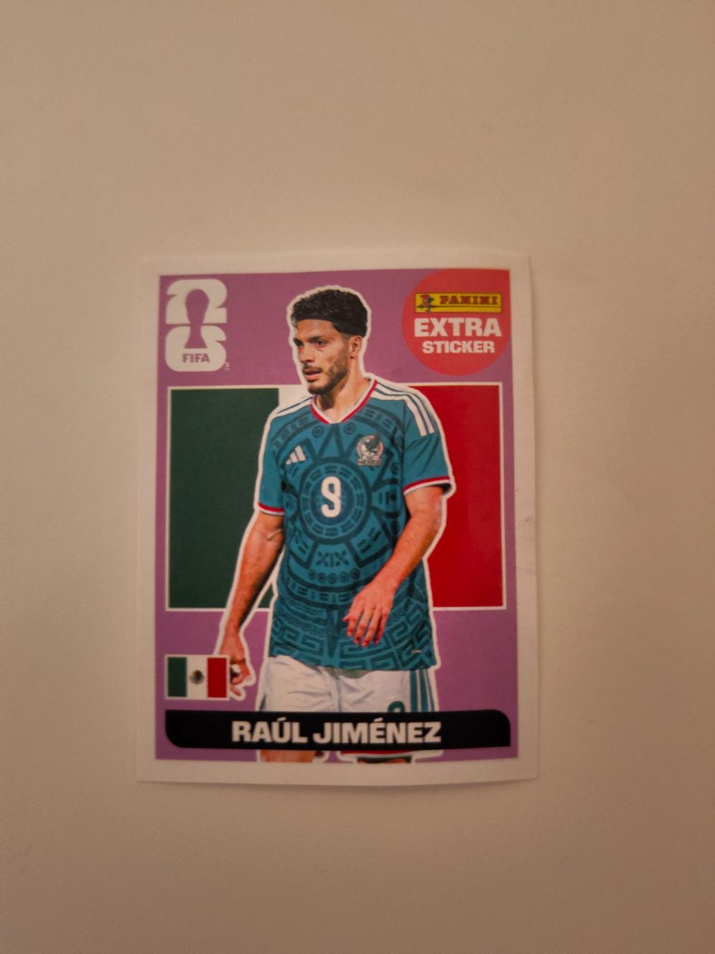 Panini Carte collezionabili: Raúl Jiménez Mexico Extra Sticker – Nuovo (secondo la descrizione) da Rotkreuz venduto da ibr_hsg5
