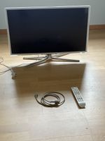 White Samsung TV
