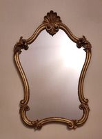 Miroir doré style baroque bon état
