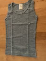 Achsel- Shirt Jeans-Blau Grösse 104, Wolle/Seide  Hocosa